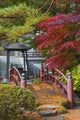 Japanese bridge Wall Mural