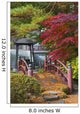 Japanese bridge Wall Mural