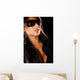 fashion woman portrait with sunglasses Wall Mural