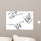 Fencing Wall Mural