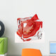 Frozen tomato Wall Decal