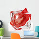 Frozen tomato Wall Decal