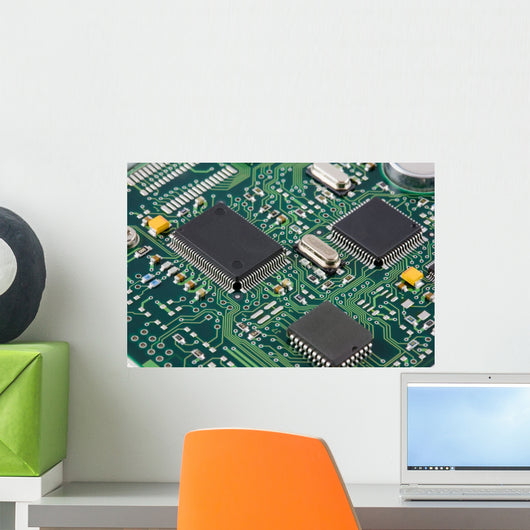 Printed Circuit Board Wall Mural