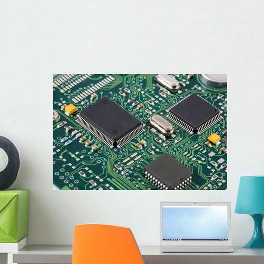 Printed Circuit Board Wall Mural