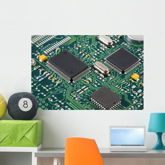 Printed Circuit Board Wall Mural