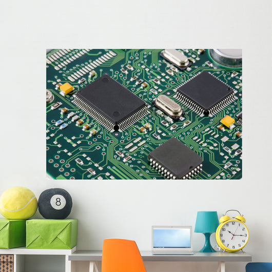 Printed Circuit Board Wall Mural