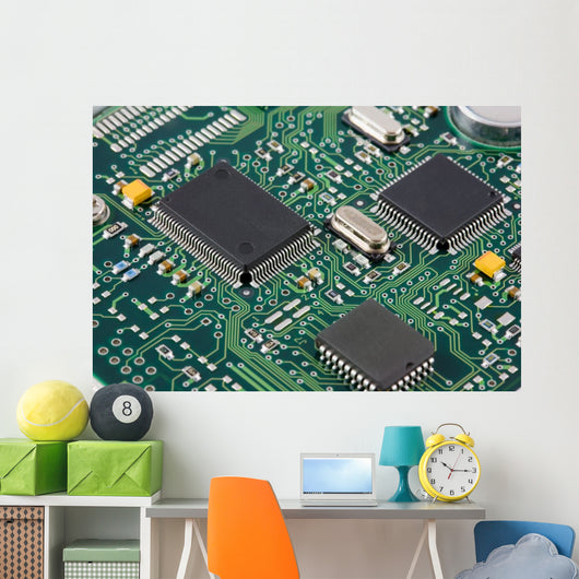 Printed Circuit Board Wall Mural