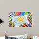 Child's Drawing Wall Mural
