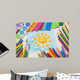 Child's Drawing Wall Mural