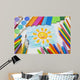 Child's Drawing Wall Mural