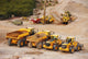 Arial-view Construction Vehicles Wall Decal