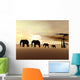 elephants Wall Mural