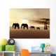 elephants Wall Mural