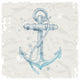 Hand Drawn Anchor Grunge