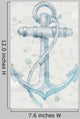 Hand Drawn Anchor Grunge