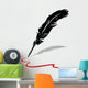 Feather Pen Ink Calligraphic