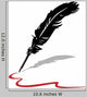 Feather Pen Ink Calligraphic