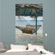 Hammock, Hut, & Beach Wall Mural