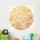 Ornamental Gold Circle Pattern