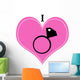 I Love Jewelry Wall Mural