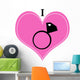 I Love Jewelry Wall Mural