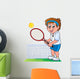 Cartoon Tennis Player