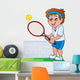 Cartoon Tennis Player