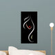 hair salon logo Wall Mural