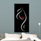 hair salon logo Wall Mural