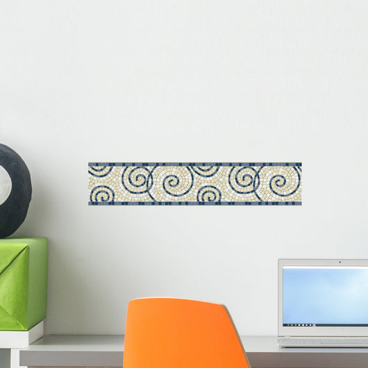 Border Repeat Mosaic Arabesque