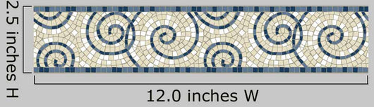Border Repeat Mosaic Arabesque