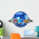 Global Computer Communication Concept Wall Decal