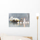 Still-life with candles and Orchideeenblüten Wall Mural