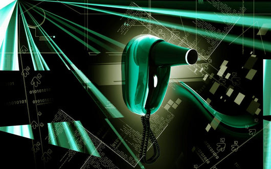 Hair Dryer Wall Mural