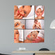 Beauty treatment collage Wall Mural