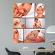 Beauty treatment collage Wall Mural