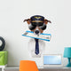 dog boarding pass Wall Decal