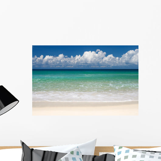 Tropical beach paradise Wall Mural