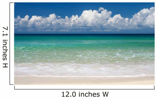 Tropical beach paradise Wall Mural