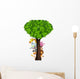 Funny safari animal cartoon Wall Decal