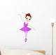 A little ballerina Wall Decal