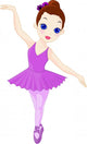 A little ballerina Wall Decal