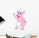 Pig Chef Cartoon Character Wall Decal