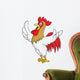 Rooster with thumb up Wall Decal