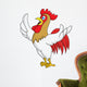 Rooster with thumb up Wall Decal