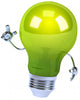 Green lightbulb Wall Decal