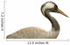 Isolated Common Crane Wall Decal