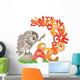 Owl and Alphabet Wall Decal