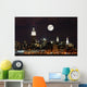 The New York City skyline from the Liberty State Park Wall Mural