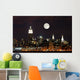 The New York City skyline from the Liberty State Park Wall Mural